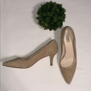 Cole Haan Suede Beige Pumps